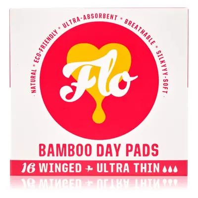 FLO Bamboo Day Pads egészségügyi betétek nappal 16 db