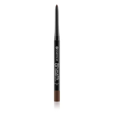 essence 8h Matte Comfort Matt ajakceruza hegyezővel árnyalat 11 Chestnut Perfection 0,3 g