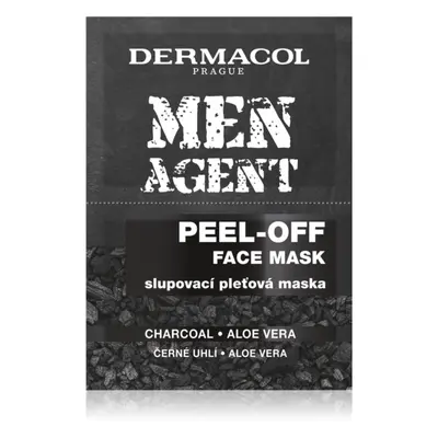 Dermacol Men Agent mitesszerek elleni, lehúzható aktív szén maszk uraknak 15 ml