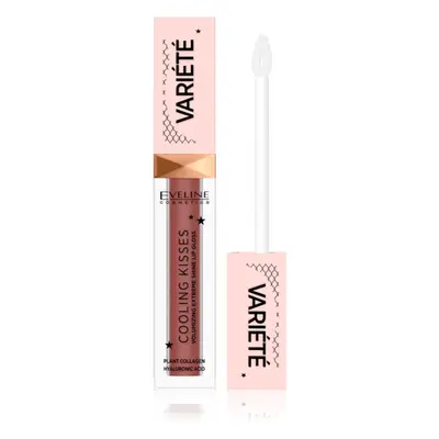 Eveline Cosmetics Variété Cooling Kisses hidratáló ajakfény hűsítő hatással árnyalat 04 Candy Gi