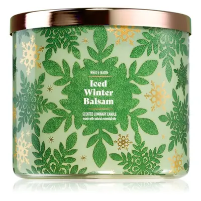 Bath & Body Works Iced Winter Balsam illatgyertya 411 g