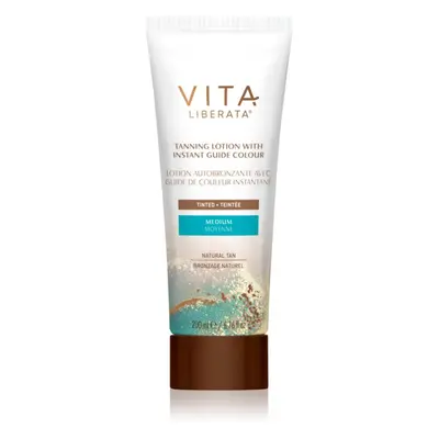 Vita Liberata Tinted Tanning Lotion önbarnító testápoló tej árnyalat Medium 200 ml