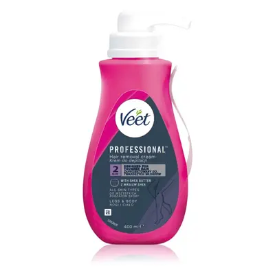 Veet Professional All Skin Types szőrtelenítő krém minden bőrtípusra 400 ml