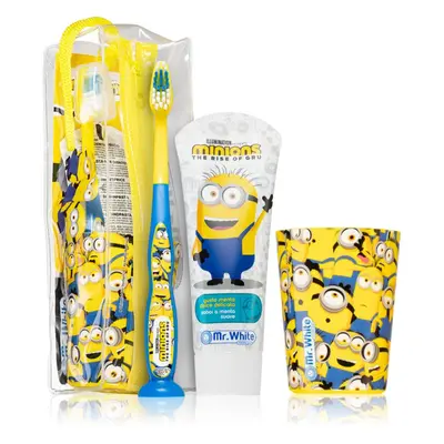 Minions Travel Dental Set fogápoló készlet 3y+(gyermekeknek)