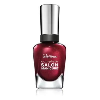 Sally Hansen Complete Salon Manicure körömerősítő lakk árnyalat 411 Wine Not 14.7 ml