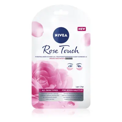 Nivea Rose Touch szem maszk 1 db