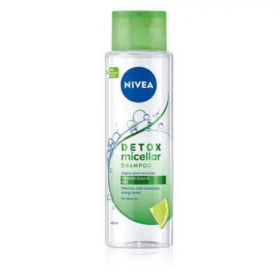 Nivea Pure Detox Micellar felfrissítő micellás sampon 400 ml