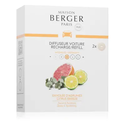 Maison Berger Paris Citrus Breeze illat autóba utántöltő 2x17 g