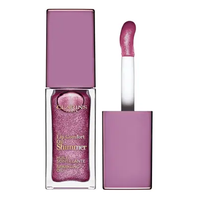 Clarins Lip Comfort Oil Shimmer ajak olaj árnyalat 02 Purple Rain 7 ml