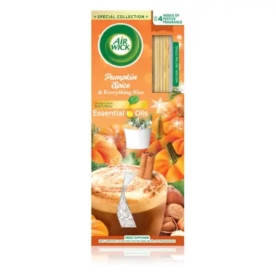 Air Wick Reed Diffuser Pumpkin Spice & Everything Fine Aroma diffúzor töltettel 25 ml