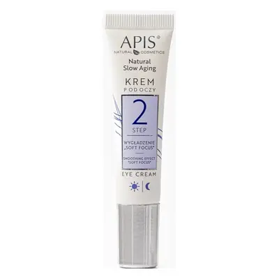 Apis Natural Cosmetics Slow Aging Step 2 kisimító szemkörnyékápoló gél 15 ml