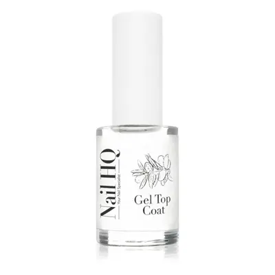 Nail HQ Gel Top Coat fedő körömlakk UV/LED-lámpa használata nélkül 10 ml