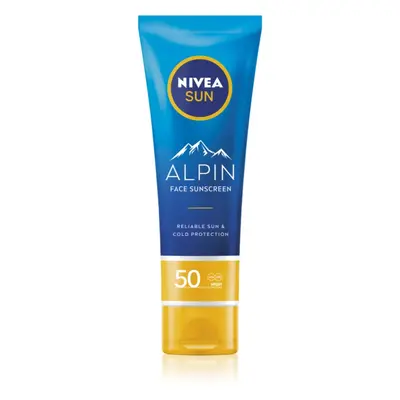 Nivea Sun Alpin napozó arckrém SPF 50 50 ml