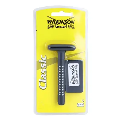 Wilkinson Sword Classic borotválkozó készülék + tartalék pengék 5 db 1 db