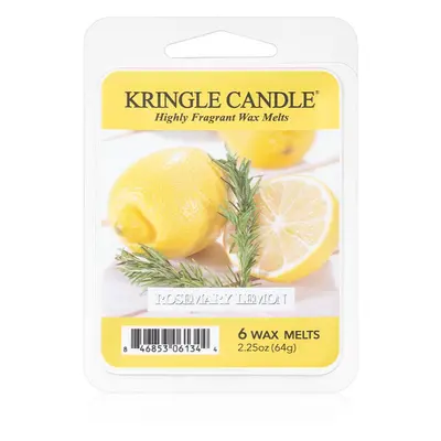 Kringle Candle Rosemary Lemon illatos viasz aromalámpába 64 g