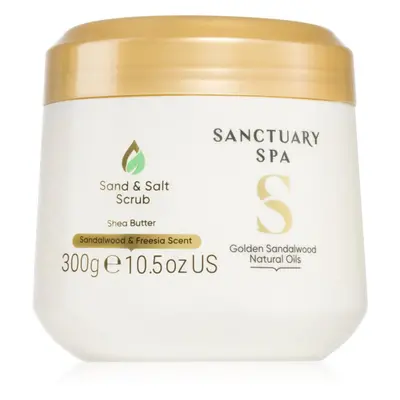 Sanctuary Spa Golden Sandalwood só peeling testre 300 g