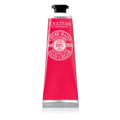 L’Occitane Karité Hand Cream kézkrém rózsa illattal 30 ml