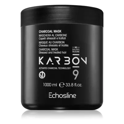 Echosline CHARCOAL Mask haj maszk aktív szénnel 1000 ml