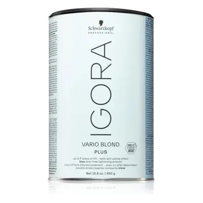 Schwarzkopf Professional IGORA Vario Blond Plus élénkítő púder 450 g