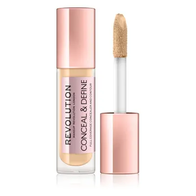 Makeup Revolution Conceal & Define folyékony korrektor árnyalat C5,7 4 g