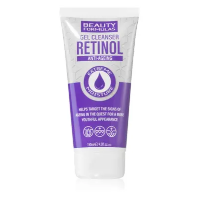 Beauty Formulas Retinol mélyen tisztító gél a ráncok ellen 150 ml