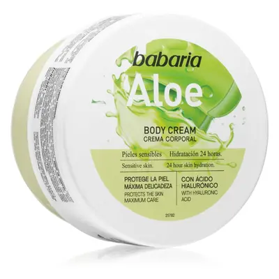 Babaria Aloe Vera hidratáló testkrém az érzékeny bőrre 400 ml