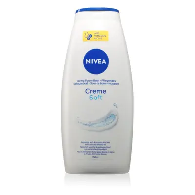 NIVEA Creme Soft krémes fürdőhab 750 ml