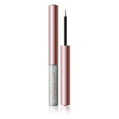 Makeup Revolution Festive Allure professzionális folyékony szemceruza árnyalat Holo White 2,4 ml