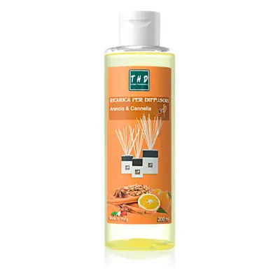 THD Ricarica Arancia & Cannella Aroma diffúzor töltet 200 ml