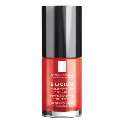 La Roche-Posay Silicium Color Care körömlakk árnyalat 24 Perfect Red 6 ml