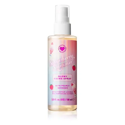 I Heart Revolution Milkshake Strawberry Shimmer élénkítő fixáló spray 50 ml