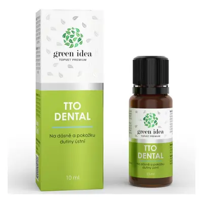 Green Idea TTO DENTAL gyógynövényes készítmény ínyre és a szájnyálkahártyára 10 ml