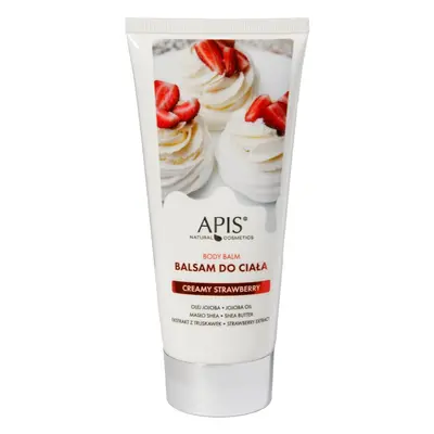 Apis Natural Cosmetics Creamy Strawberry hidratáló testbalzsam 200 ml