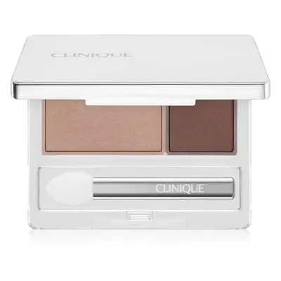 Clinique All About Shadow™ Duo duo szemhéjfesték árnyalat Day Into Date - Shimmer/Matte 1,7 g