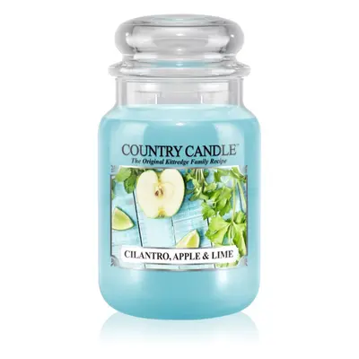 Country Candle Cilantro, Apple & Lime illatgyertya 652 g