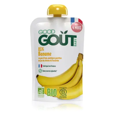 Good Gout BIO Banana gyümölcsös bébiétel banán 120 g