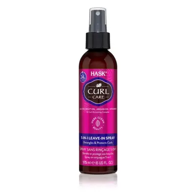 HASK Curl Care leöblítést nem igénylő spray a hullámos és göndör hajra 175 ml