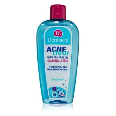 Dermacol Acne Clear bőrtisztító víz a problémás bőrre 200 ml