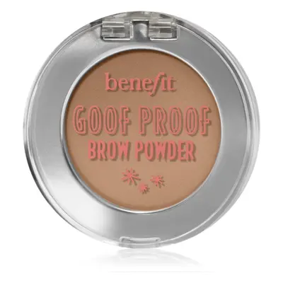 Benefit Goof Proof Brow Powder púder szemöldökre árnyalat 2 Warm Golden Brown 1,9 g