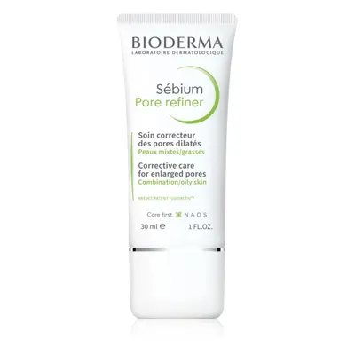 Bioderma Sébium Pore Refiner gyengéd mattító arckrém a pórusok összehúzására 30 ml