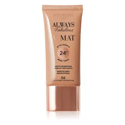 Bourjois Air Mat mattító alapozó árnyalat 06 Golden Sun 30 ml