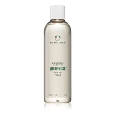 The Body Shop White Musk Shower Gel gyengéd tusfürdő gél 250 ml