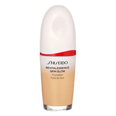 Shiseido Revitalessence Skin Glow Foundation könnyű alapozó világosító hatással SPF 30 árnyalat 