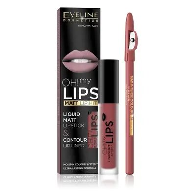 Eveline Cosmetics OH! my LIPS Matt ajakápoló készlet 15 2 db