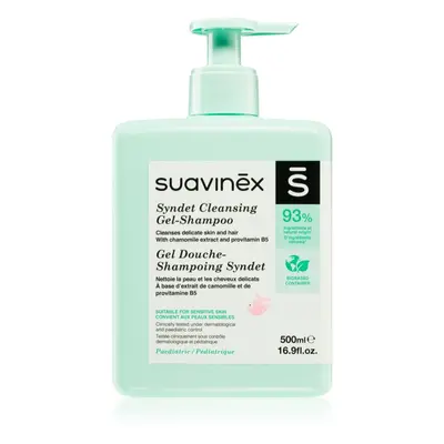 Suavinex Syndet Cleansing Gel-Shampoo sampon gyermekeknek 2 az 1-ben 500 ml