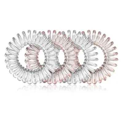 Notino Hair Collection Hair rings hajgumik clear and nude 4 db