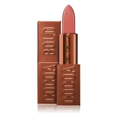 Too Faced Cocoa Bold Lipstick krémes rúzs árnyalat Ganache 3,3 g