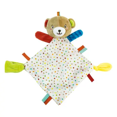 Clementoni Baby Lovely Bear Comforter plüss játék 1 db