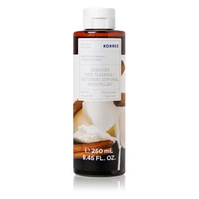 Korres Vanilla & Cinnamon gyengéd tusfürdő gél 250 ml