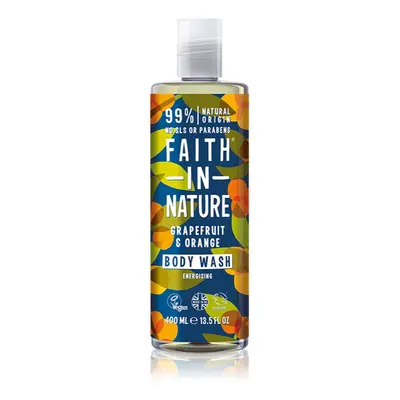 Faith In Nature Grapefruit & Orange energizáló tusfürdő gél 400 ml